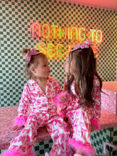 Load image into Gallery viewer, Bow Satin Pjs
