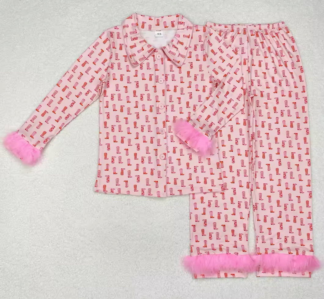 Womens Cowgirl Boot Pjs